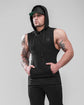 Hooded vest sports vest