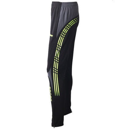 Man straight tube pants leisure pants thin outdoor fitness running FOOTBALL PANTS fast dry casual clothing wholesale