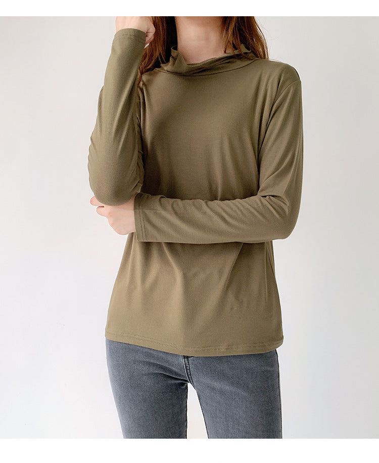 Bottoming Shirt With Modal Autumn Clothes