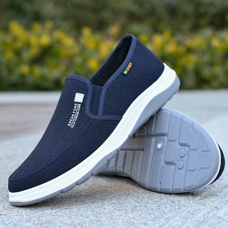 Denim Casual Shoes Slip-on Simple Slip-on Soft Bottom Work Shoes Board Shoes