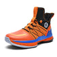 Mesh Basketball Shoes New Sports Boots Student Outdoor Cement Field Combat Flying Woven Men&