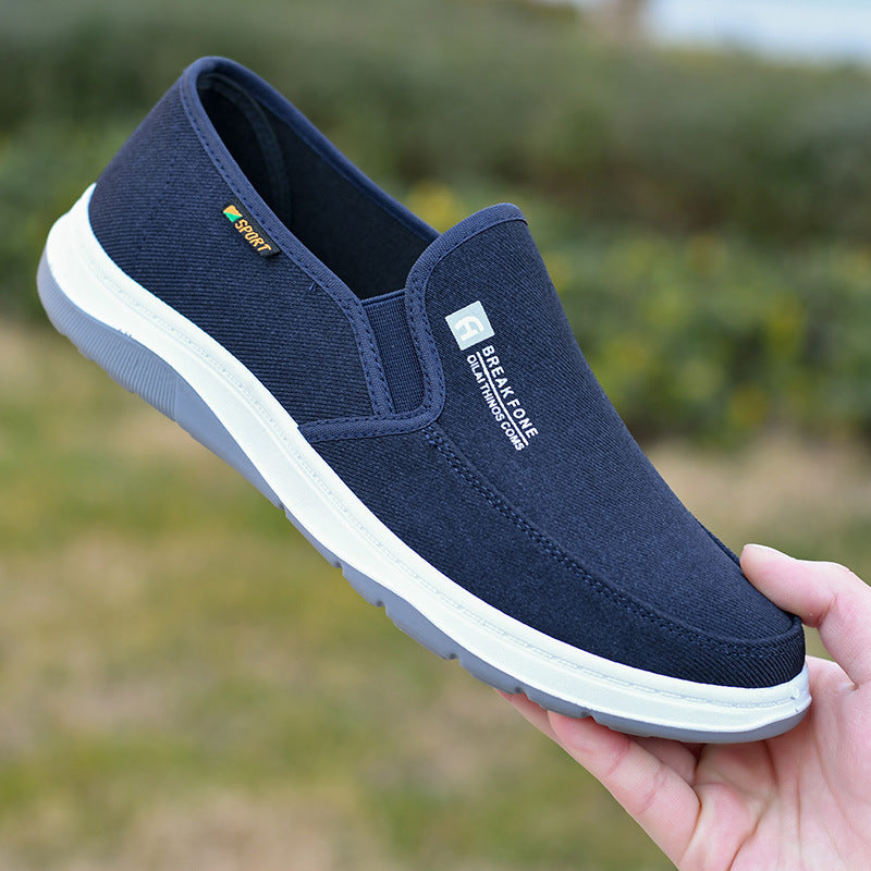 Denim Casual Shoes Slip-on Simple Slip-on Soft Bottom Work Shoes Board Shoes