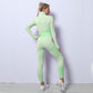 Three-piece Stretch Fitness Pants Sports Yoga Suit