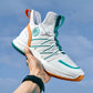 Mesh Basketball Shoes New Sports Boots Student Outdoor Cement Field Combat Flying Woven Men&