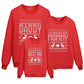 Letter Print Sweatshirt Family  Couple Hoodie