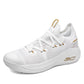 Low Top Basketball Shoes Men And Women Lightweight Shock Absorption Soft Bottom