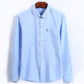 New Autumn And Winter Plus Size Oxford Shirt Men&