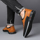 Genuine Leather Sports Comfortable And Non-slip Waterproof Leather Shoes Men&