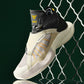 Autumn And Winter High Top Velcro Thick Soled Basketball Shoes For Men