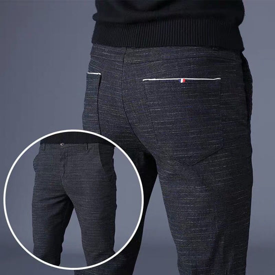 Pantalones casuales, rectos, holgados y versátiles para hombre