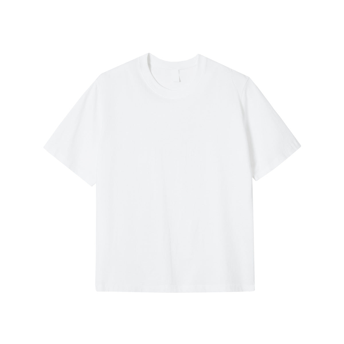 230g Combed Cotton Solid Color Short-sleeved T-shirt Foundation