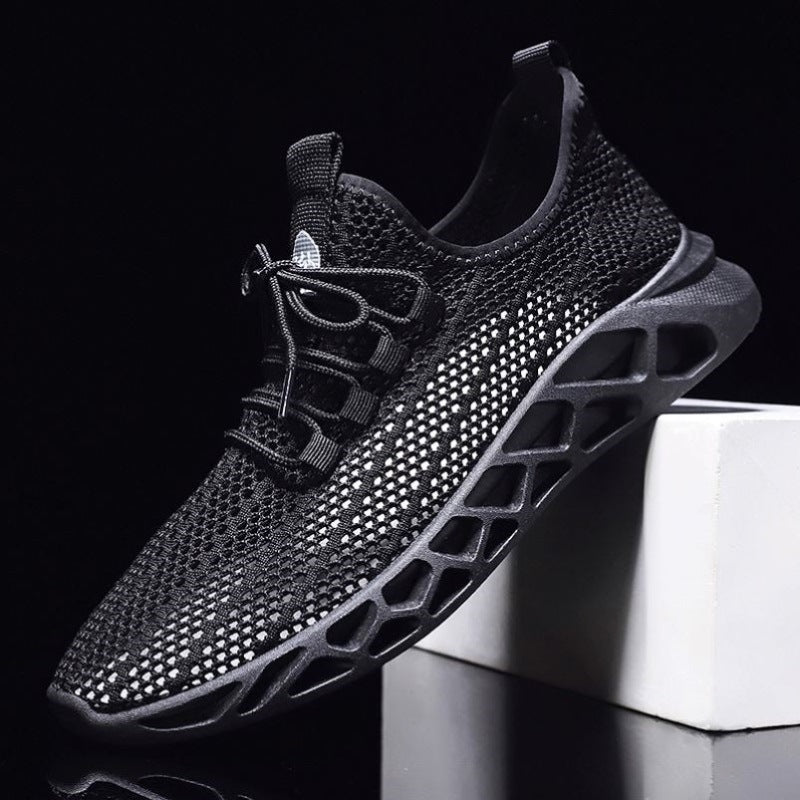 Breathable Fly Woven Mesh Casual Sports Shoes Men