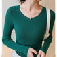 Long Sleeve All-matching Slim Fit Skinny Knitted Top