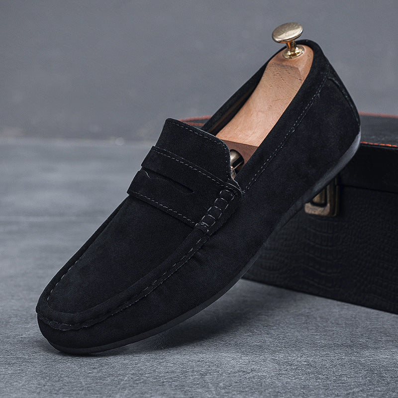 Men's Casual Flat Leather Shoes