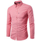 New Autumn And Winter Plus Size Oxford Shirt Men&