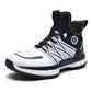 Mesh Basketball Shoes New Sports Boots Student Outdoor Cement Field Combat Flying Woven Men&