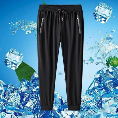 Ice Silk Trousers Men&